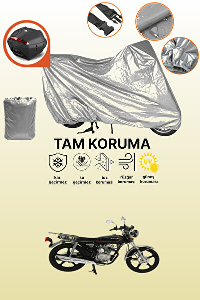 dokaca حقيبة خلفية رمادية متوافقة مع مونديال 125 إم جي ديلوكس، غطاء واقي للدر...