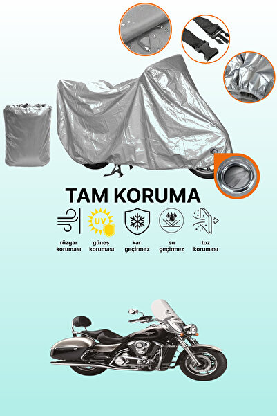 dokaca غطاء محرك متوافق مع Kawasaki VN 1700 Classic Tourer، غطاء واقي