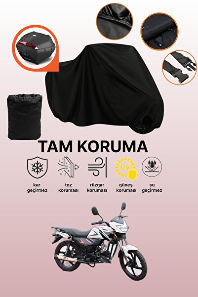 dokaca Rks X Power 50 Compatible Motorcycle Tarpaulin Compatible with Black R...