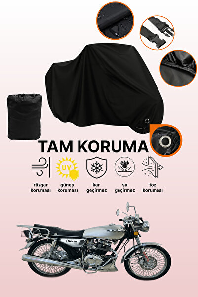 dokaca غطاء دراجة نارية متوافق مع كوبا فيلينتا 200، غطاء واقي أسود متوافق مع ...