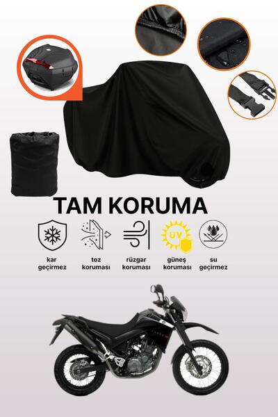 dokaca حقيبة خلفية سوداء متوافقة مع ياماها XT 660 R، غطاء دراجة نارية متوافق،...