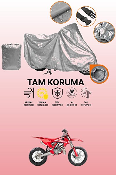 dokaca غطاء محرك متوافق مع غاز غاز MC 85 باللون الرمادي، غطاء واقي