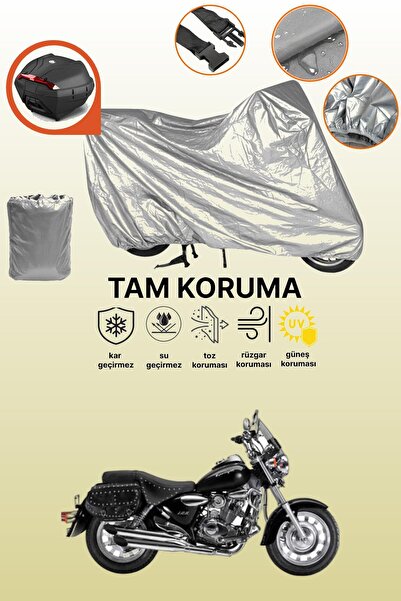 dokaca Gray Rear Bag Compatible Kuba Superlight 150 Compatible Motorcycle Cov...