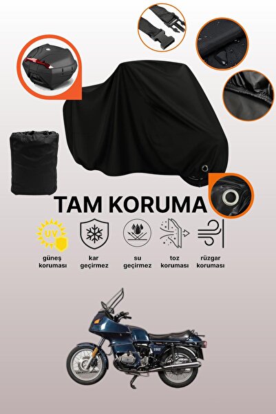 dokaca Black Lock and Tail Bag Compatible Bmw R 800 Rt Compatible Motorcycle ...
