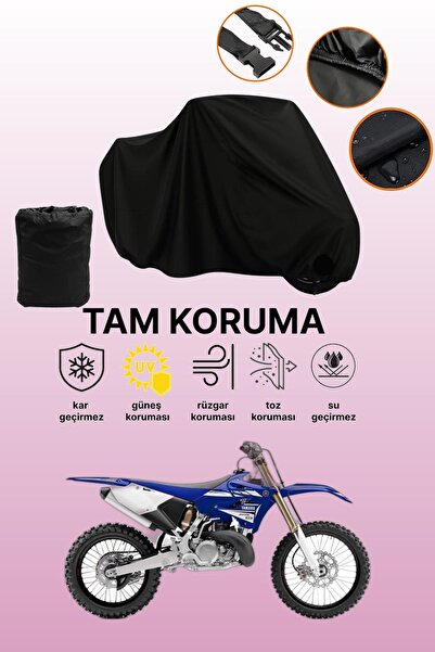 dokaca غطاء محرك ياماها YZ 250 أسود متوافق، غطاء واقي، غطاء للدراجات النارية