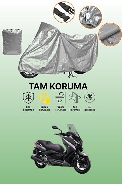 dokaca Gray Yamaha X-Max 250 Abs Compatible Motorcycle Cover, Protective Cove...