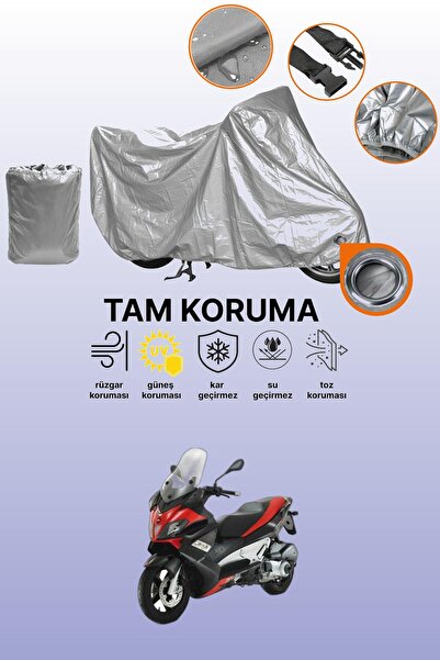 dokaca Gray Lock Compatible Aprilia Sr Max 300 Ie Compatible Engine Cover, Pr...