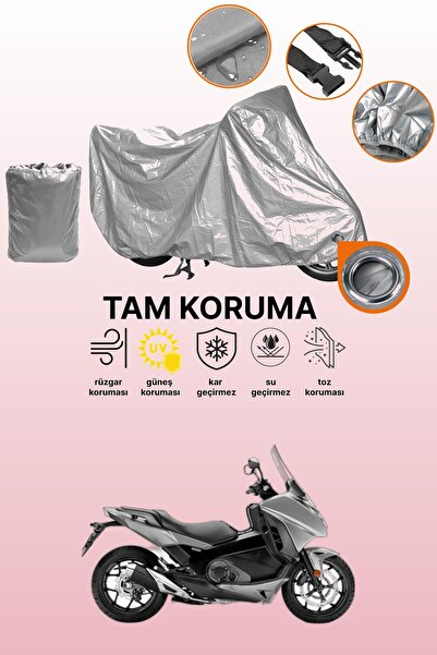 dokaca غطاء محرك متوافق مع هوندا إن سي 750 دي إنتيجرا متوافق مع الغطاء الرمادي