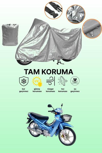 dokaca غطاء دراجة نارية فاخر متوافق مع ماركة Gray Asia AS 100-7 Turkcub، غطاء...