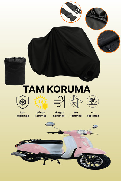 dokaca غطاء محرك موتولوكس فينتاج 50 متوافق مع اللون الأسود، غطاء واقي، غطاء ل...