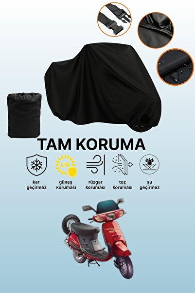 dokaca Black Honda Kinetic Dx Compatible Motorcycle Cover, Protective Cover, ...