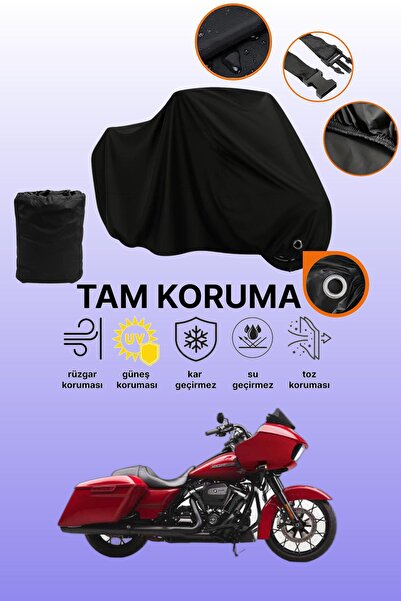 dokaca غطاء دراجة نارية متوافق مع هارلي ديفيدسون رود جلايد سبيشال، غطاء واقي ...