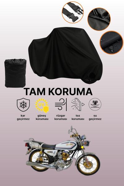 dokaca Black Kuba Cheetah 100R Gold Compatible Engine Cover, Protective Cover...