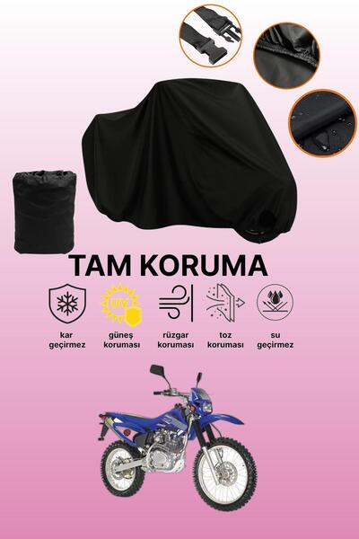 dokaca غطاء محرك متوافق مع Black Kanuni Cross 250، غطاء واقي، غطاء دراجة نارية