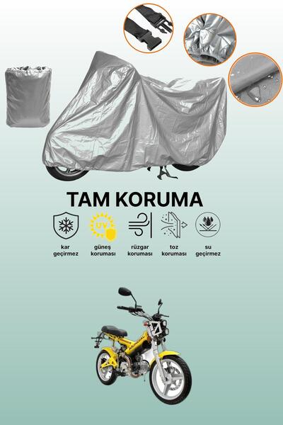 dokaca Gray Mondial 125 Aggressive Compatible Motorcycle Cover, Protective Co...