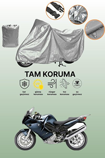 dokaca Grey Bmw F 800 St Compatible Motorcycle Tarpaulin, Protective Cover, M...
