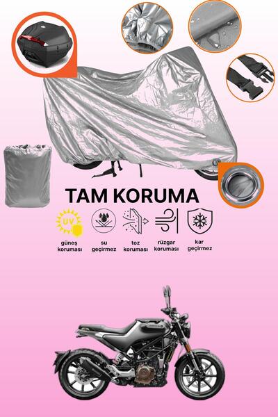 dokaca غطاء حماية للدراجة النارية متوافق مع Husqvarna Svartpilen 250، غطاء حم...