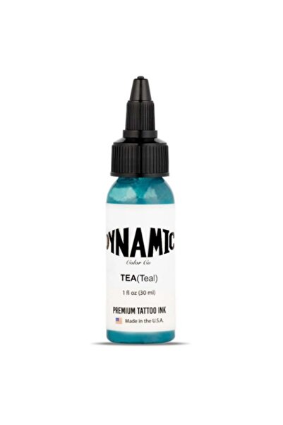 Dynamic Teal 1oz/30ml Mavi Dövme Boyası