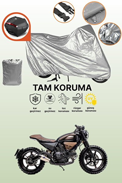 dokaca Ducati Scrambler Sixty2 Compatible Motorcycle Tarpaulin Compatible wit...