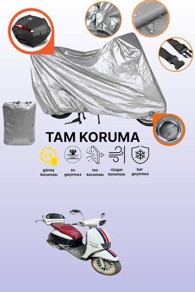 dokaca غطاء حماية للدراجات النارية متوافق مع كينج موتور YB-150T-15، غطاء حماي...