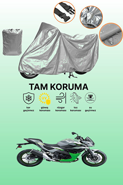 dokaca غطاء دراجة نارية رمادي اللون من كاواساكي نينجا 7 متوافق مع الدراجات ال...