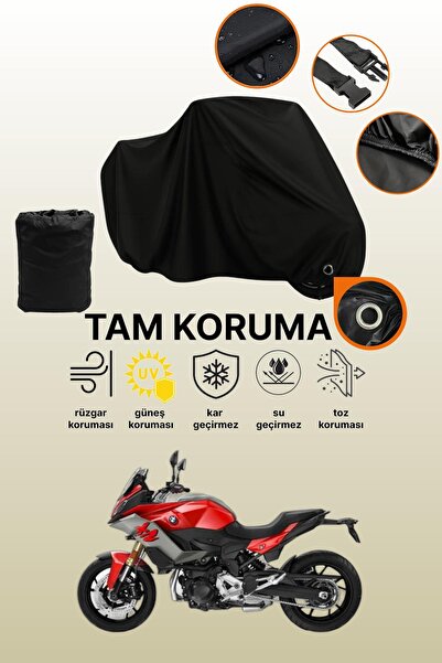dokaca Black Lock Compatible Bmw F 900 Xr Compatible Motorcycle Tarpaulin, Pr...
