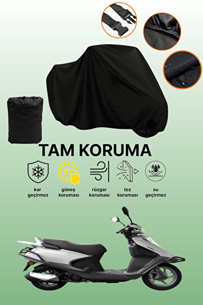 dokaca غطاء محرك متوافق مع يوكي أكتيف 125 باللون الأسود، غطاء واقي، غطاء للدر...