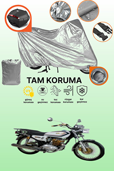 dokaca حقيبة خلفية رمادية اللون ومتوافقة مع قماش دراجة نارية Kuba Cheetah 125...