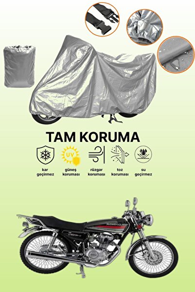 dokaca Gray Tail Bag and Lock Incompatible Mondial 100 Masti X Compatible Mot...