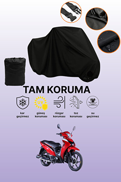 dokaca Black Kuba Sj50 Pro Compatible Engine Cover, Protective Cover, Motorcy...