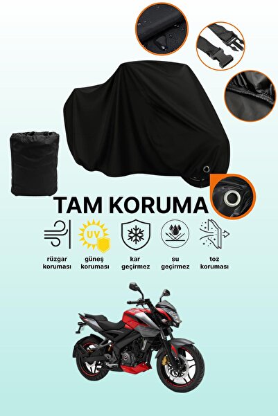 dokaca مظلة دراجة نارية متوافقة مع Bajaj Pulsar NS 200 ABS متوافقة مع القفل ا...