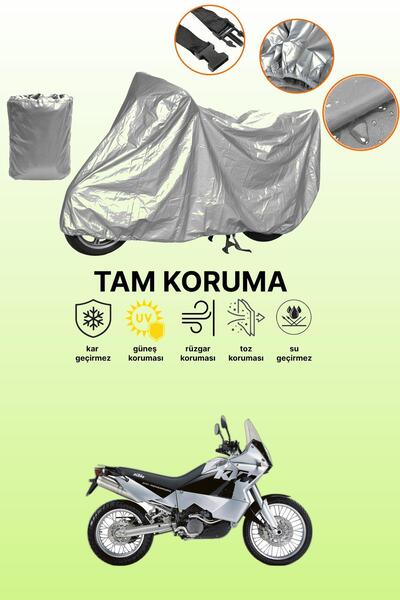 dokaca غطاء دراجة نارية متوافق مع KTM 950 Adventure باللون الرمادي، غطاء واقي...