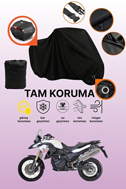 dokaca Black Lock and Tail Bag Compatible Bmw F 850 Gs Compatible Motorcycle ...
