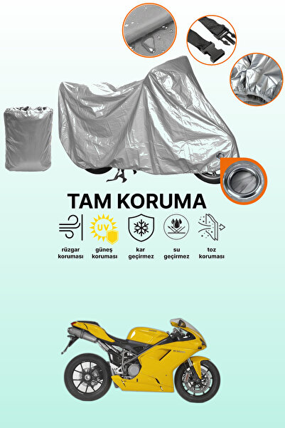 dokaca غطاء محرك متوافق مع دوكاتي 1098 متوافق مع غطاء المحرك باللون الرمادي