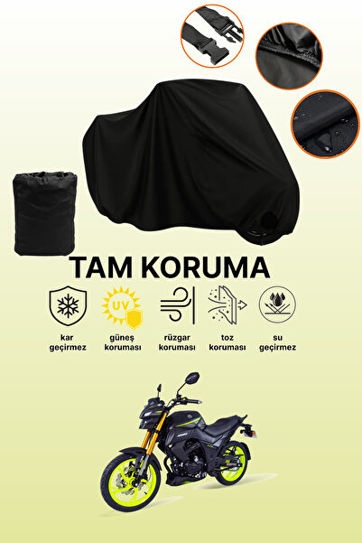 dokaca غطاء محرك متوافق مع أورورا إم تي 125 باللون الأسود، غطاء واقي، غطاء لل...