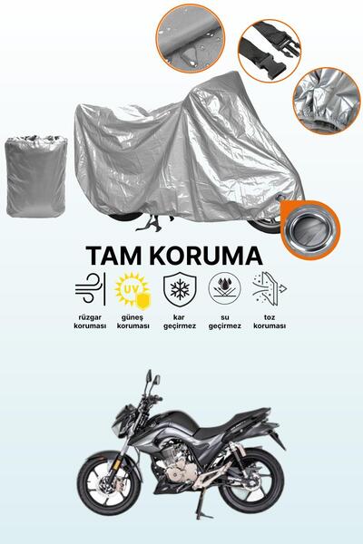 dokaca Gri Kilit Uyumlu Mondial 125 Drift L Uyumlu Motor Brandası, Koruyucu Örtü