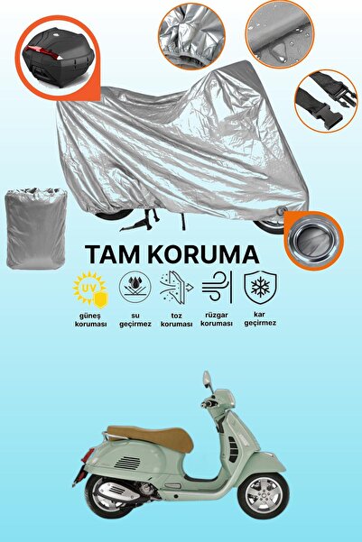 dokaca غطاء دراجة نارية متوافق مع فيسبا GTS 300، غطاء حماية، متوافق مع القفل ...