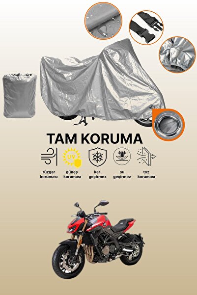 dokaca غطاء محرك متوافق مع Benelli TNT 600، غطاء واقي متوافق مع اللون الرمادي