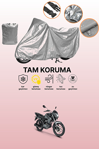 dokaca Gray Tail Bag and Lock Mismatched Rks 125R Compatible Motorcycle Tarpa...