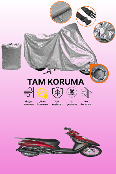 dokaca Grey Lock Compatible Haojue Vh 125 Compatible Motorcycle Tarpaulin, Pr...