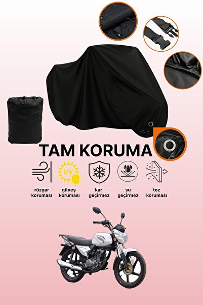 dokaca غطاء دراجة نارية متوافق مع Kuba Razore 100 من Black Lock، غطاء واقي