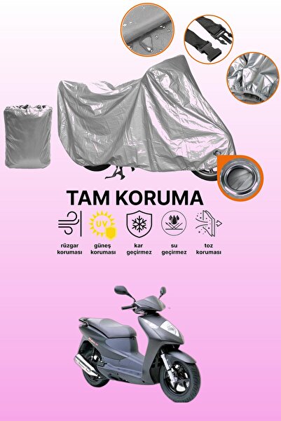 dokaca غطاء محرك متوافق مع هوندا ديلان 150 متوافق مع غطاء المحرك باللون الرمادي