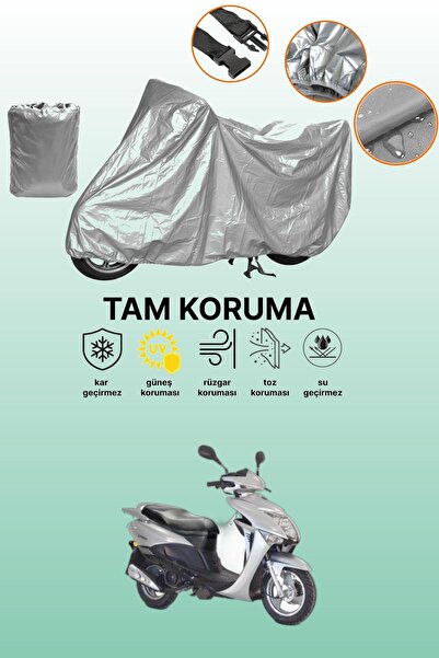 dokaca Gray Tail Bag and Lock Incompatible Kanuni Rs 125 Compatible Motorcycl...