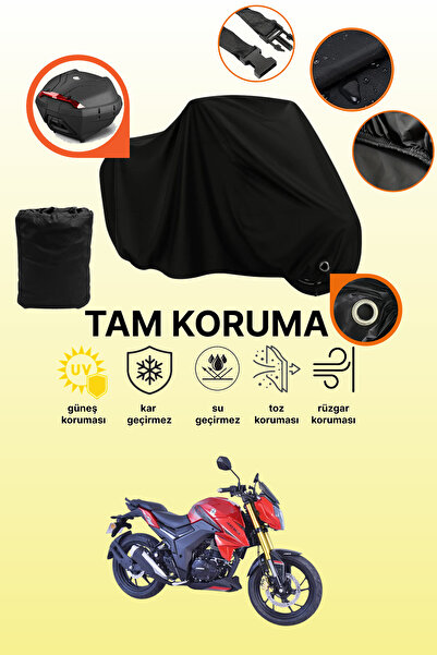 dokaca غطاء دراجة نارية متوافق مع Arora ARS 200، غطاء واقي متوافق مع غطاء الد...