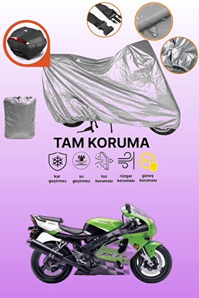 dokaca حقيبة خلفية رمادية متوافقة مع غطاء المحرك المتوافق مع Kawasaki ZX-7 R،...