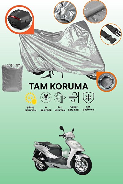 dokaca حقيبة خلفية رمادية اللون ومتوافقة مع قماش الدراجة النارية هوندا ديلان ...