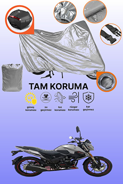 dokaca Gray Lock and Tail Bag Compatible Falcon Sharp 170 Compatible Motorcyc...