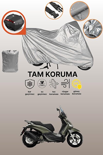 dokaca حقيبة خلفية رمادية متوافقة مع بياجيو بيفرلي 300 تورير، يعني أن القماش ...