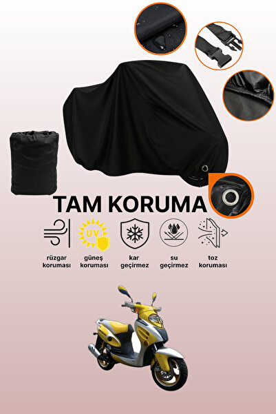 dokaca Mondial 125 Rr Compatible Motorcycle Tarpaulin Compatible with Black Lock