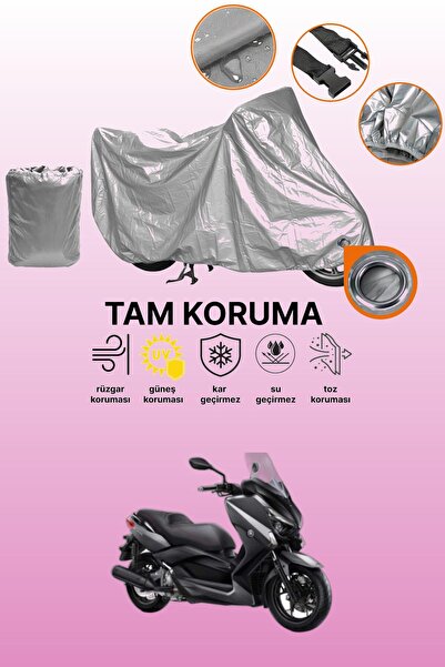 dokaca Gray Lock Compatible Yamaha X-Max 250 Abs Compatible Motorcycle Tarpau...